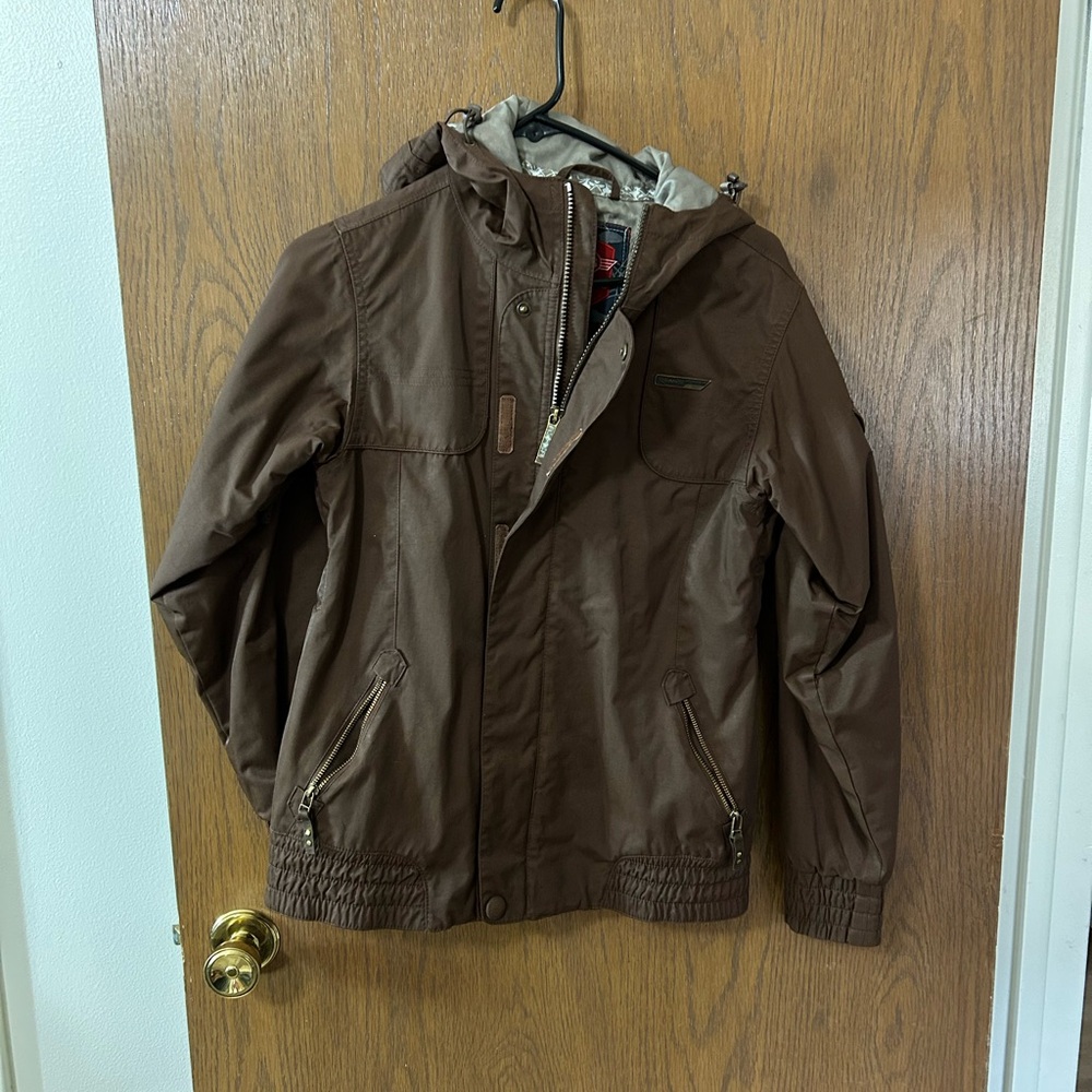 Sim’s snowboarding Brown Women's Ski & Snow coat